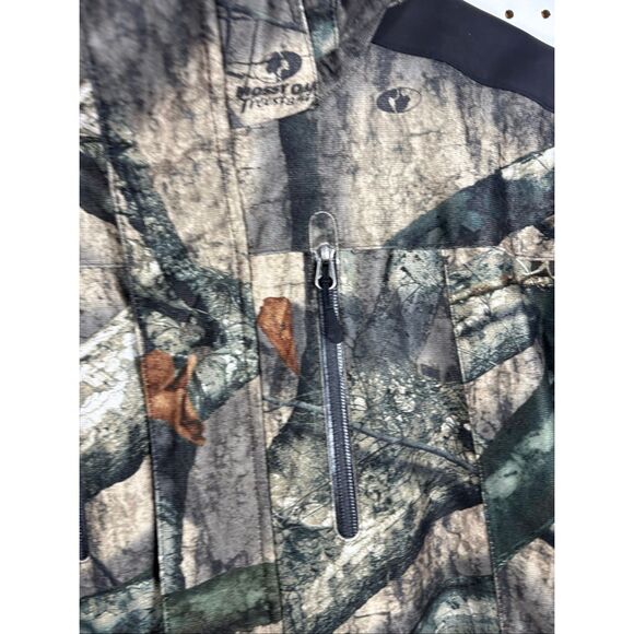 L.L Bean Mens Mossy Oak Camouflage Hunting jacket with removable soft shell flee - Picture 6 of 16